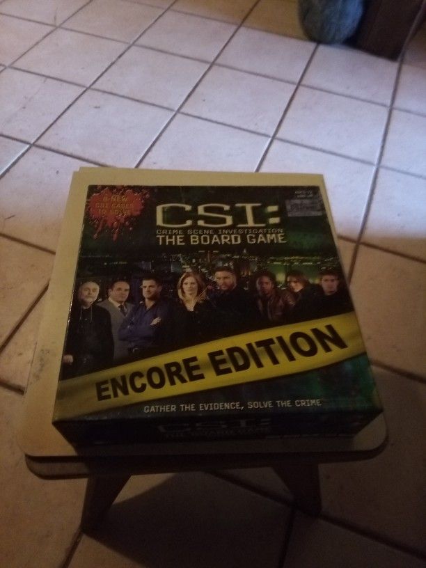CSI Board Game Special Edition