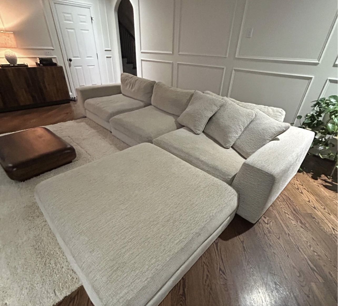 Large 4 Piece Modular Sectional