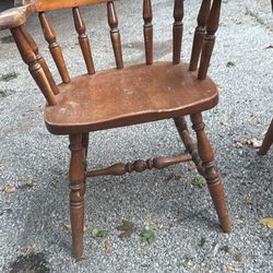 Set Of Chairs Antique 