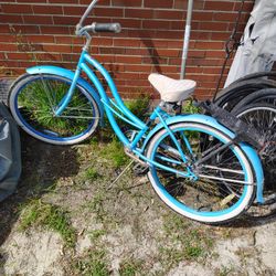 Micargi TAHITI 26" Women's Step-Thru Single Speed Beach Cruiser Bike