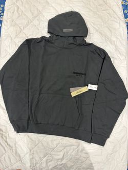 Black Cotton Hoodie