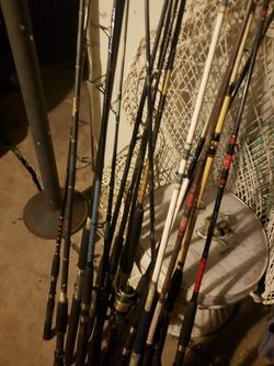 Fishing poles