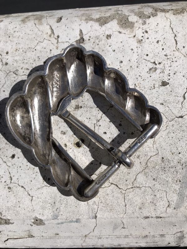 Evilla de plata. 925. Para cinto
