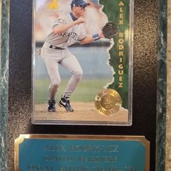 Baseball Card: Alex Rodriguez Rookie Year