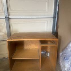 Free brown vintage desk