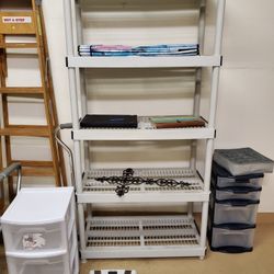6 ft Storage shelf for sale. OBO not free