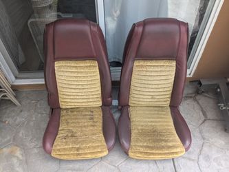 1969 Ford Mustang high back bucket seats
