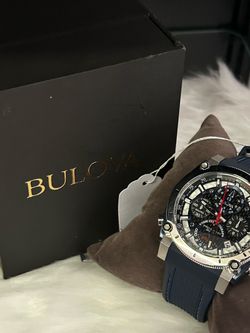 Bulova Precisionist Chronograph Watch 98B315