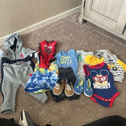 Baby Boy Bundle Clothes Shoes