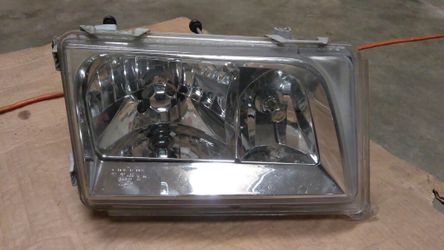 W124 Mercedes headlight.
