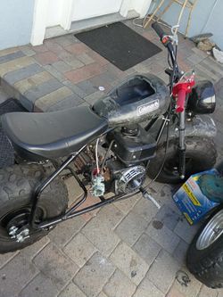 coleman mini bike