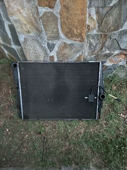 BMW N51 sulev radiator with sensor 07-10