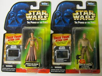 1997 Star Wars POTF Leia & Luke