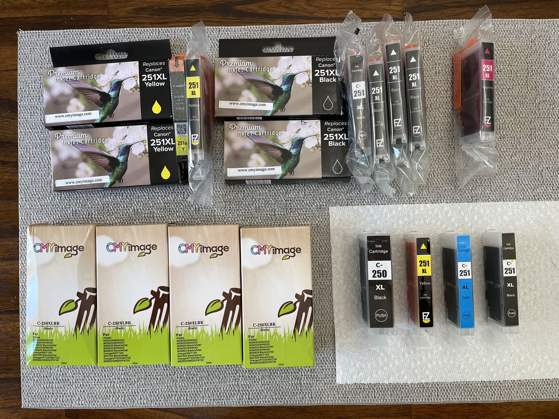 Canon 251 Ink Cartridges For Sale
