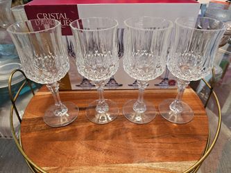 Crystal Goblets Set of 4