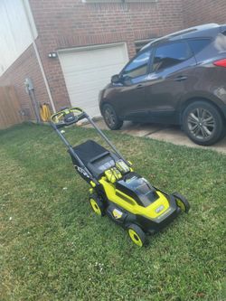 Ryobi Lawn Mower Self-propelled Used Working Very Well