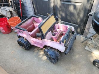 Power jeep toy free for parts