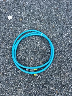 Blue Garden Hose with Fittings