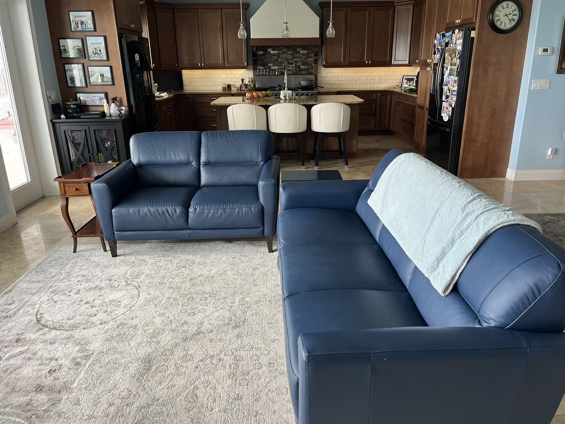 Leather Sofa And Loveseat