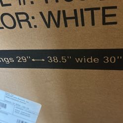 Gate White Adjustable Safety Gate 