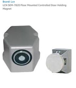 Floor Mounted Controlled Door Holding Magnet