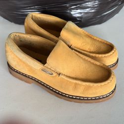 Lugz Leather Slip On Loafer Shoes