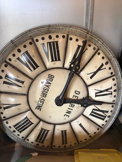 Restoration hardware art clock