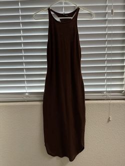 Size XS Brown Dress And Burgundy Size Small