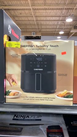 Chefman TurboFry Touch 4-Quart Digital Air Fryer $40