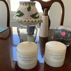 Ballard Design Pillar Candle