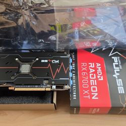 Radeon RX 6700XT GPU with original packaging