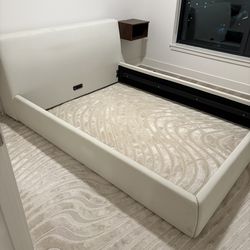 Queen Bed Frame with Platform (Not Shown Here)