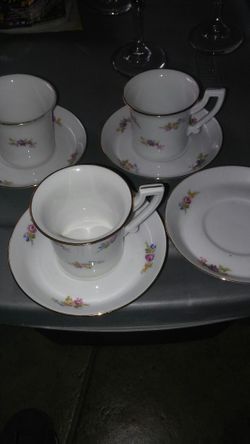 Tea set one missing