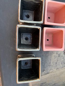 Square pots