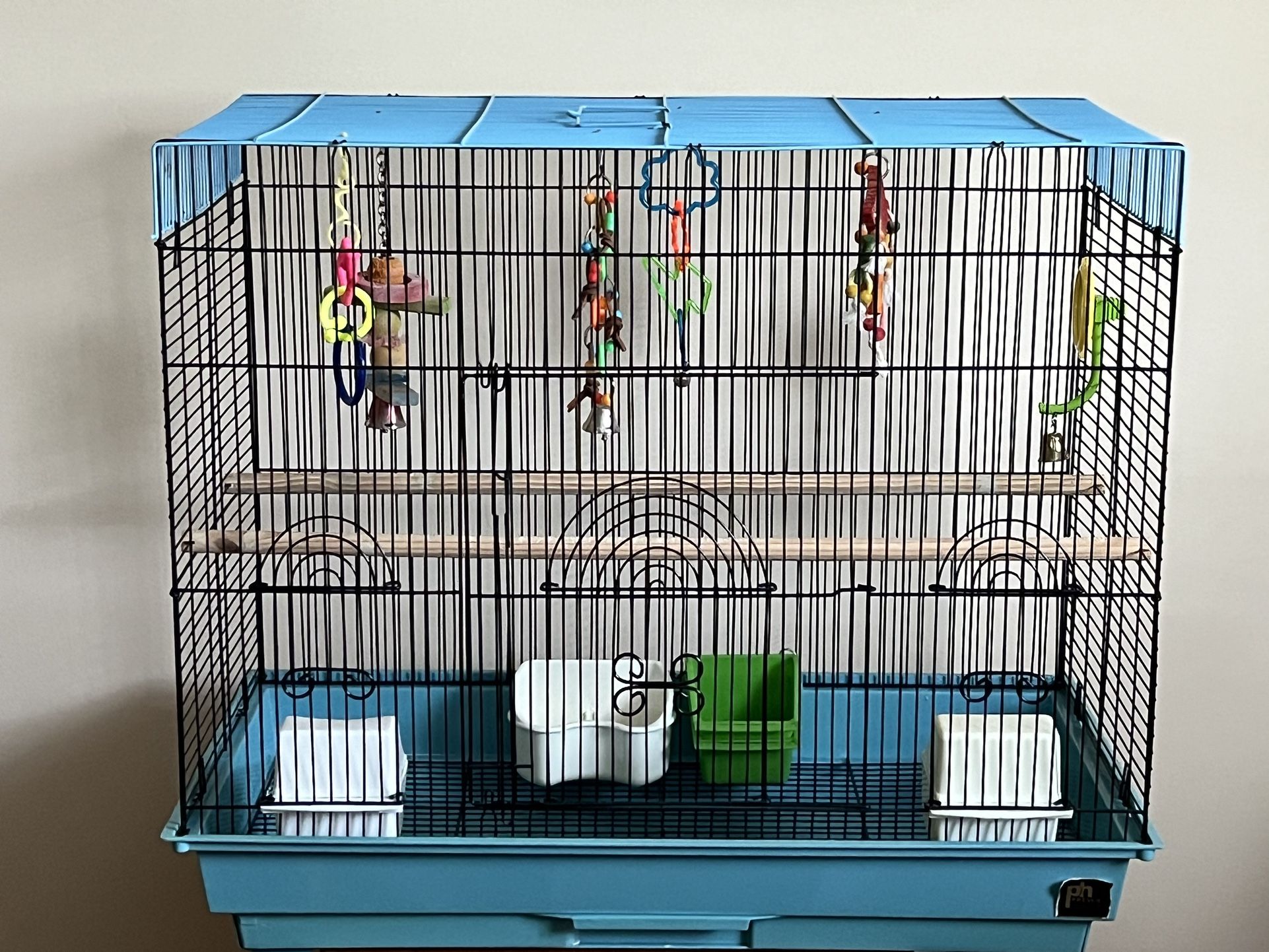 Bird Cage And Accessories 