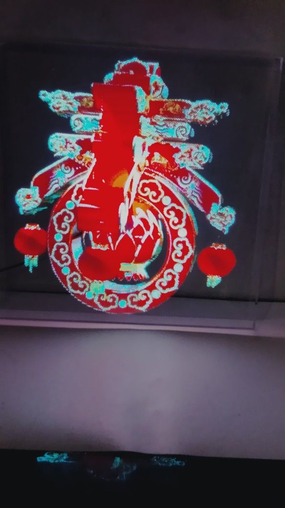 3D Hologram Fan With Case