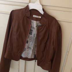 Girls Leather Jacket