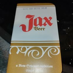 Vintage Jaxbeer Pocket Notebook Pad Jackson Brewing Company