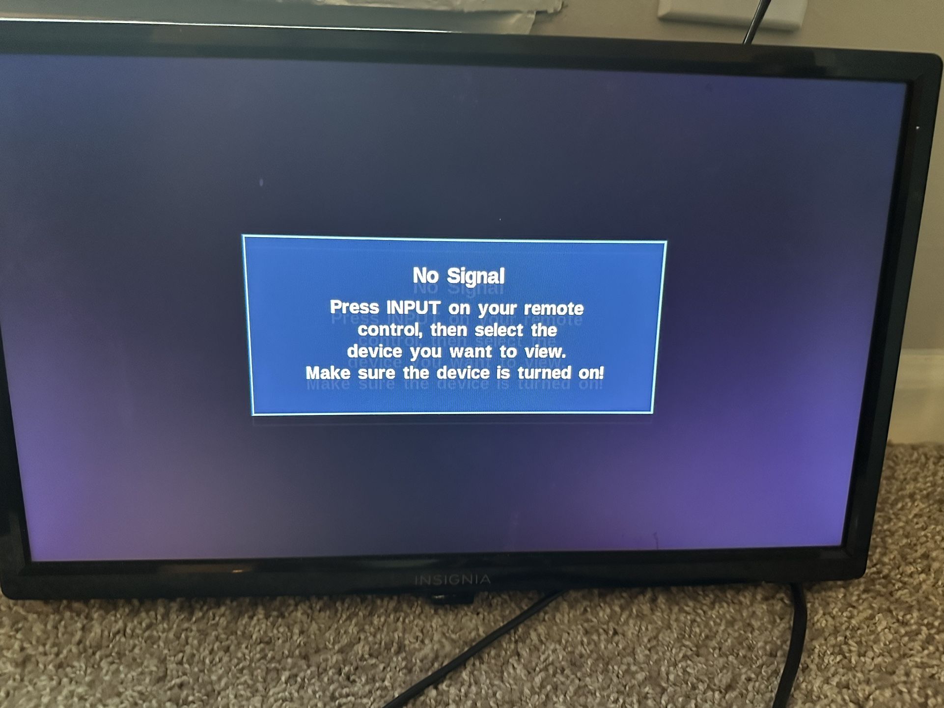 Insignia tV 19”