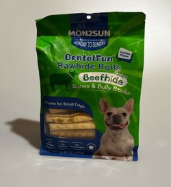 Mon2sun Rawhide rolls for dogs