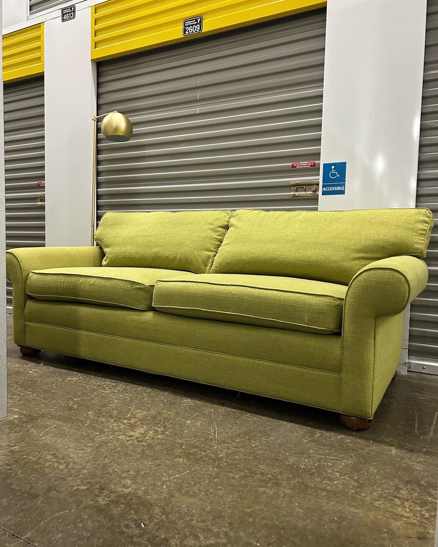 Traditional Green Fabric Sofa Couch for Sale in Brooklyn, NY OfferUp