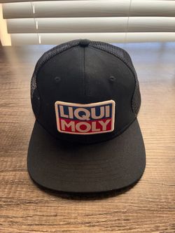 Liqui Moly Black Snapback Trucker Hat