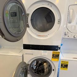 LG Single Unit Front Load WashTower
