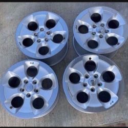 4 X 18 Inch 18in Jeep Wrangler Sahara JL JK  Rims Wheels 5x5 5x127 !