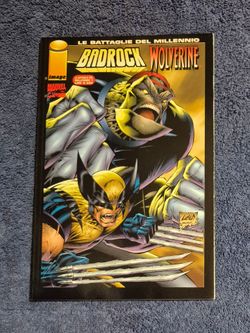 BADROCK/WOLVERINE + YOUNGBLOOD/X-FORCE ITALIAN EDITION 1996 NM MARVEL IMAGE