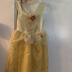 Princess Dress, Bella (has Tiara And Crown
