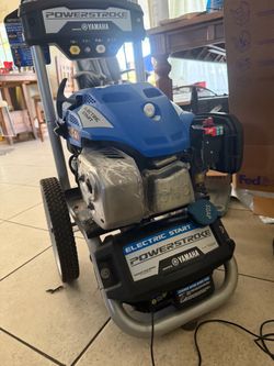 Powerstroke Electric Start Pressure Washer Yamaha Engine