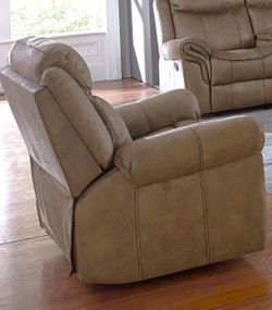 Brown Knoxville Microfiber Recliner Chair