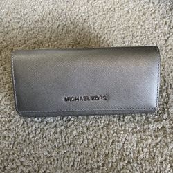 Michael Kors Silver Wallet