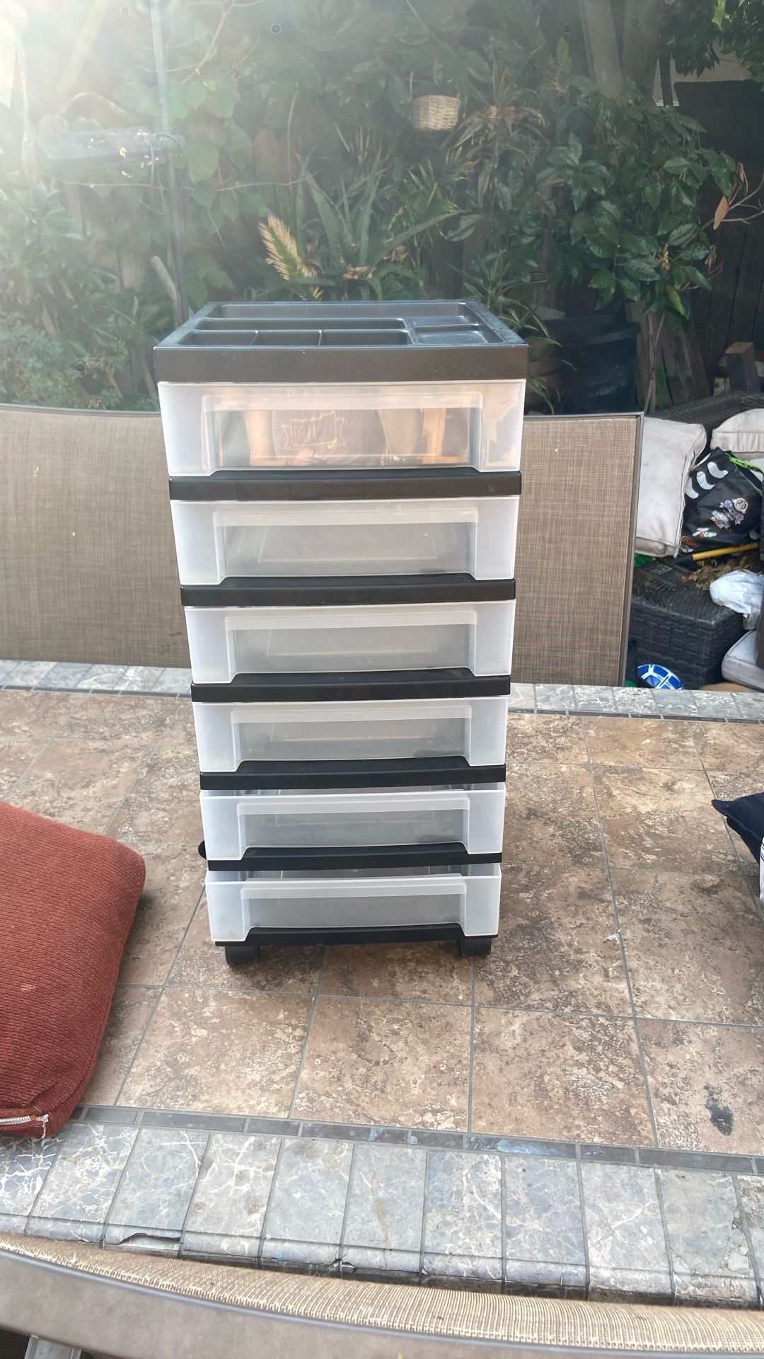 plastic drawer organizer